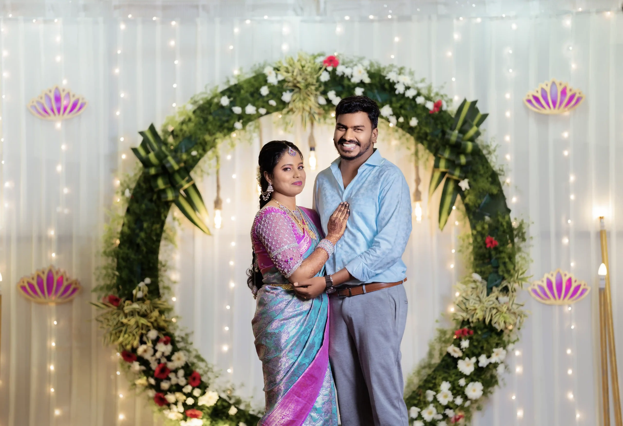 Best Reception and Engagements Photography Moments in Tiruchirappalli Elite Wedding Stories EWS Best Wedding photography in Trichy